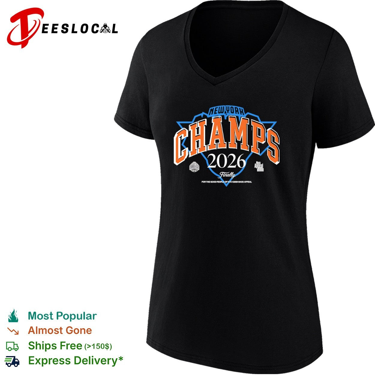 New York Knicks Champs 2026 Finally shirt