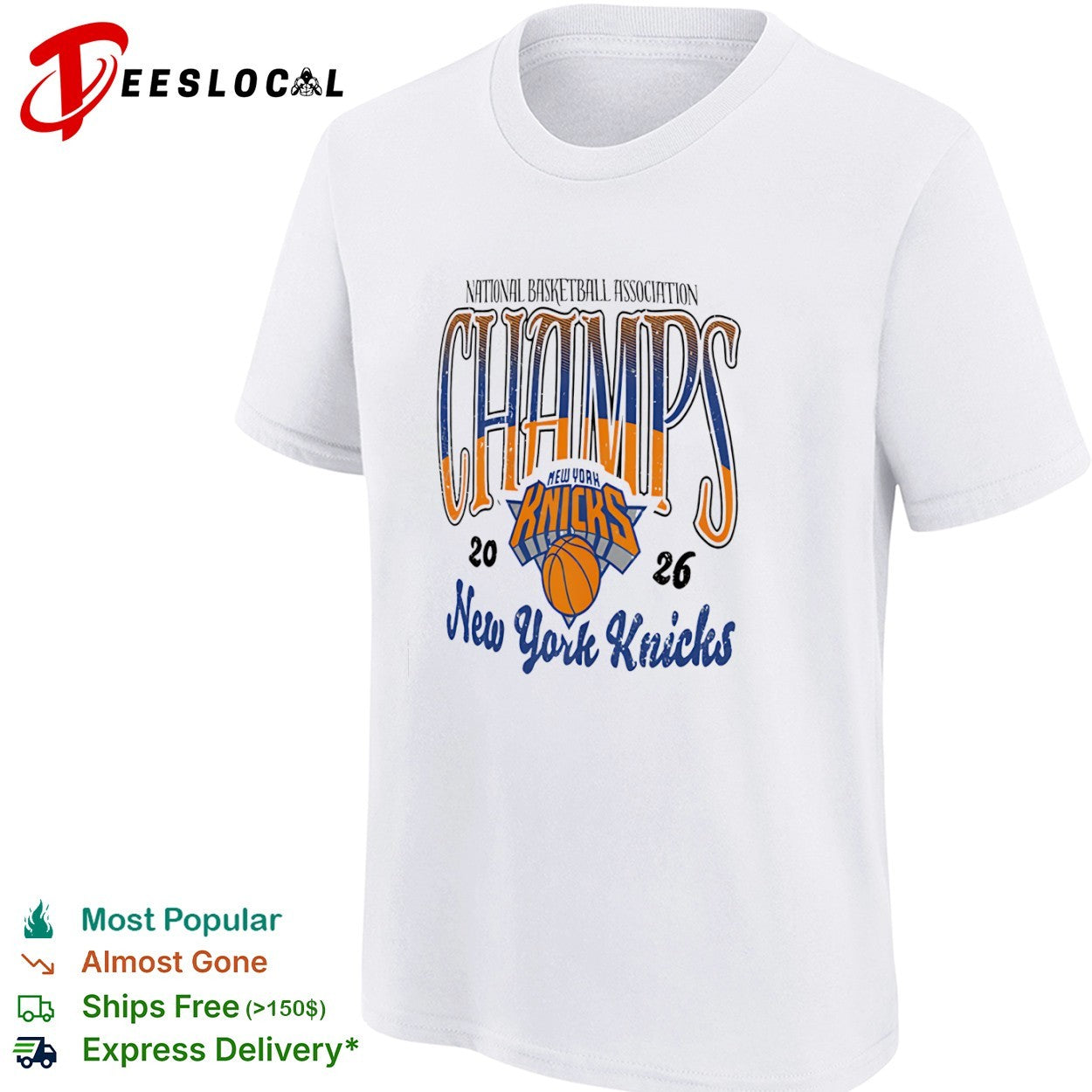 New York Knicks Champs 2026 National Basketball Association Finals shirt