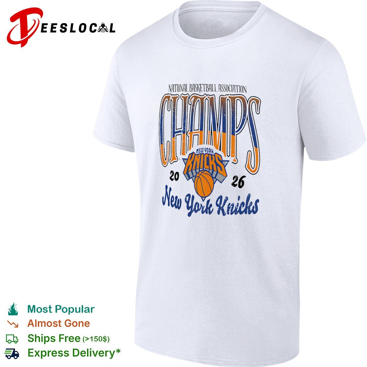 New York Knicks Champs 2026 National Basketball Association Finals shirt