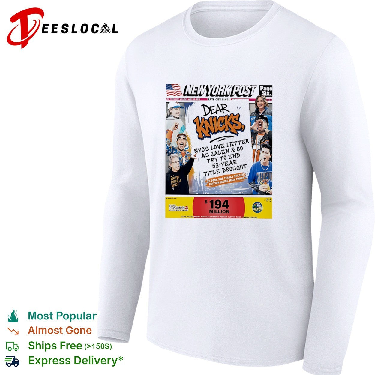 New York Knicks Dear Knicks NYC Love Letter 53 Year Title Drought NBA Finals shirt