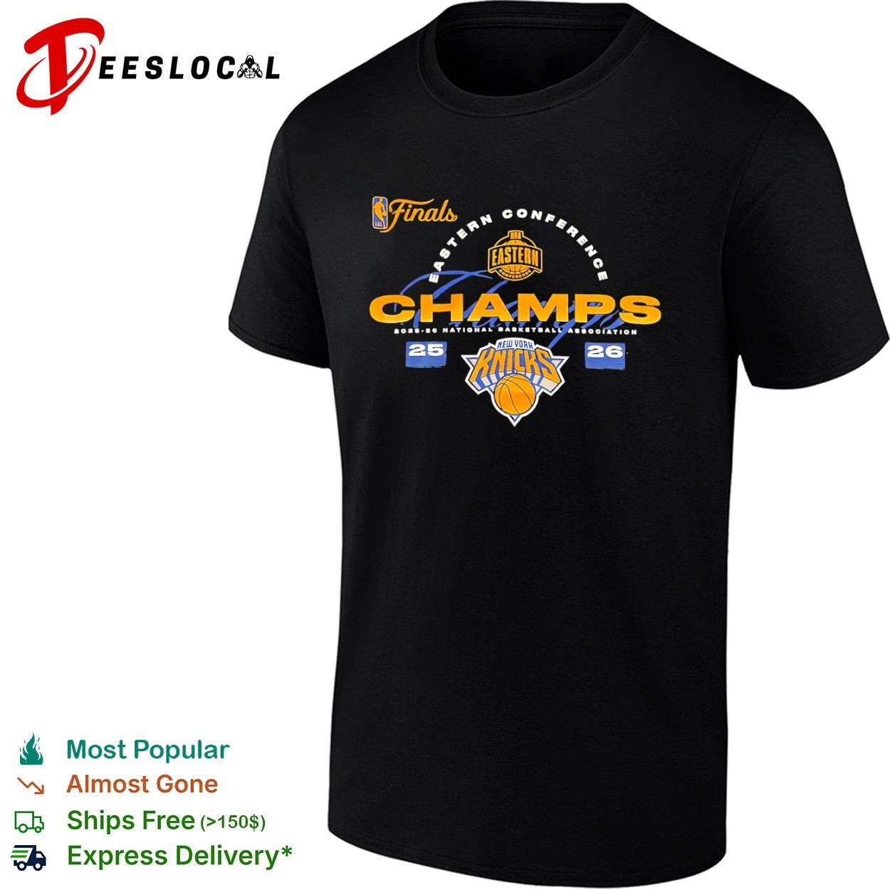 New York Knicks Eastern Conference Champs 2025 26 National Basketball Association shirt