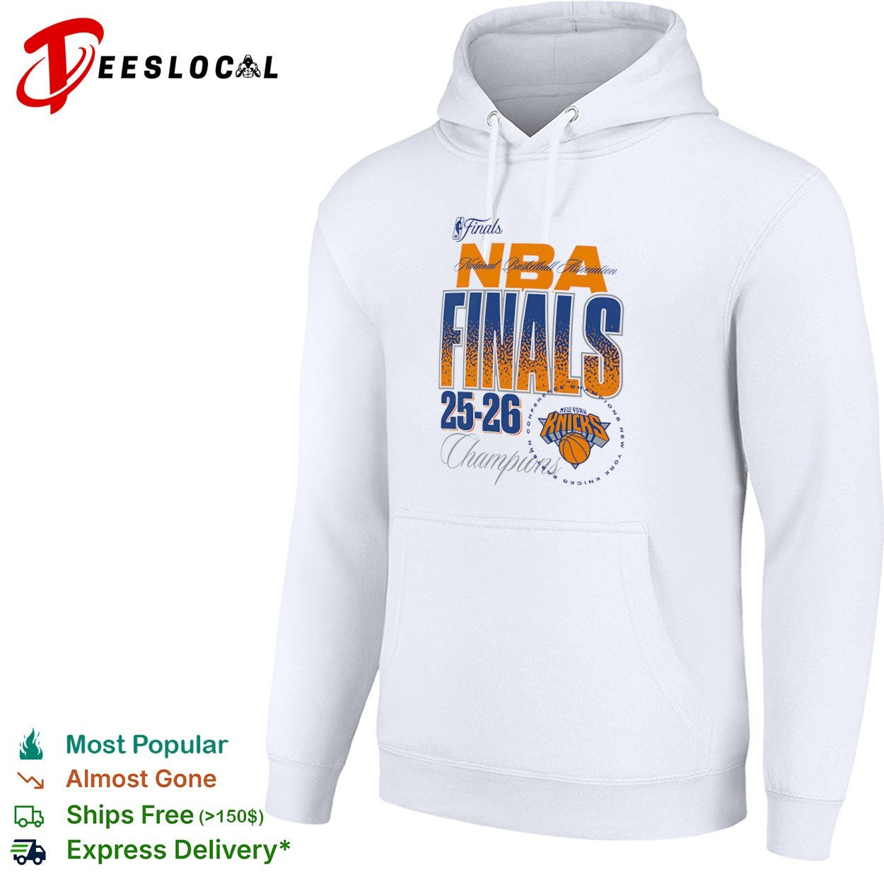 New York Knicks Eastern Conference basketball NBA Finals 2025 2026 champions shirt