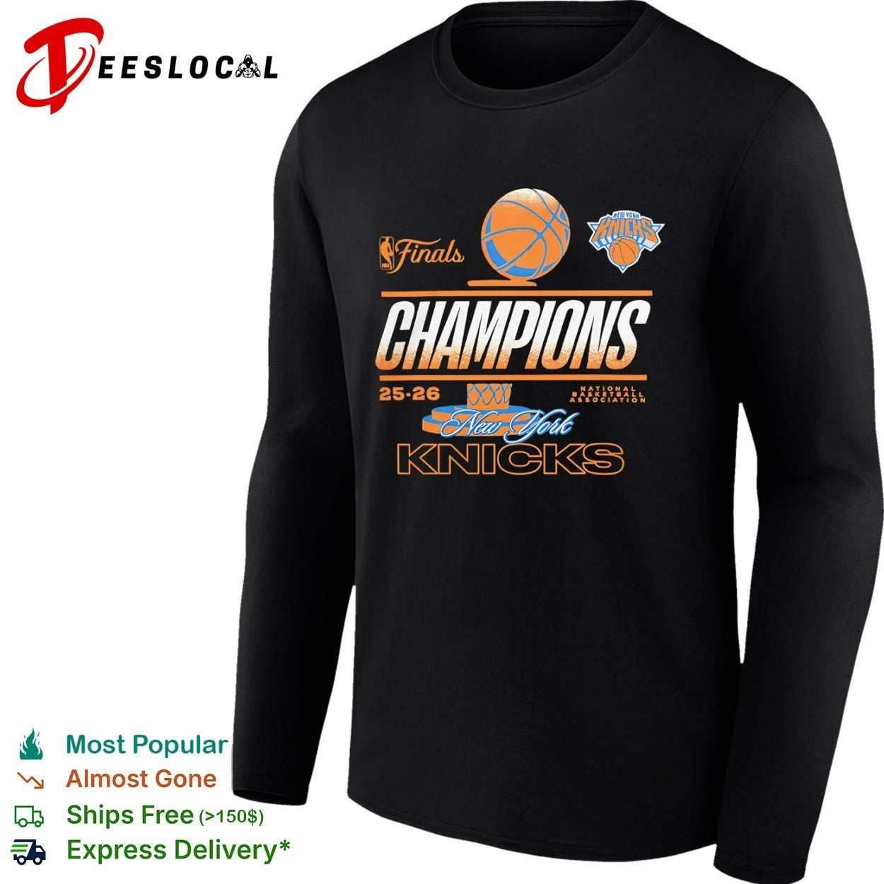 New York Knicks Finals Champions 25 26 National Basketball Association shirt