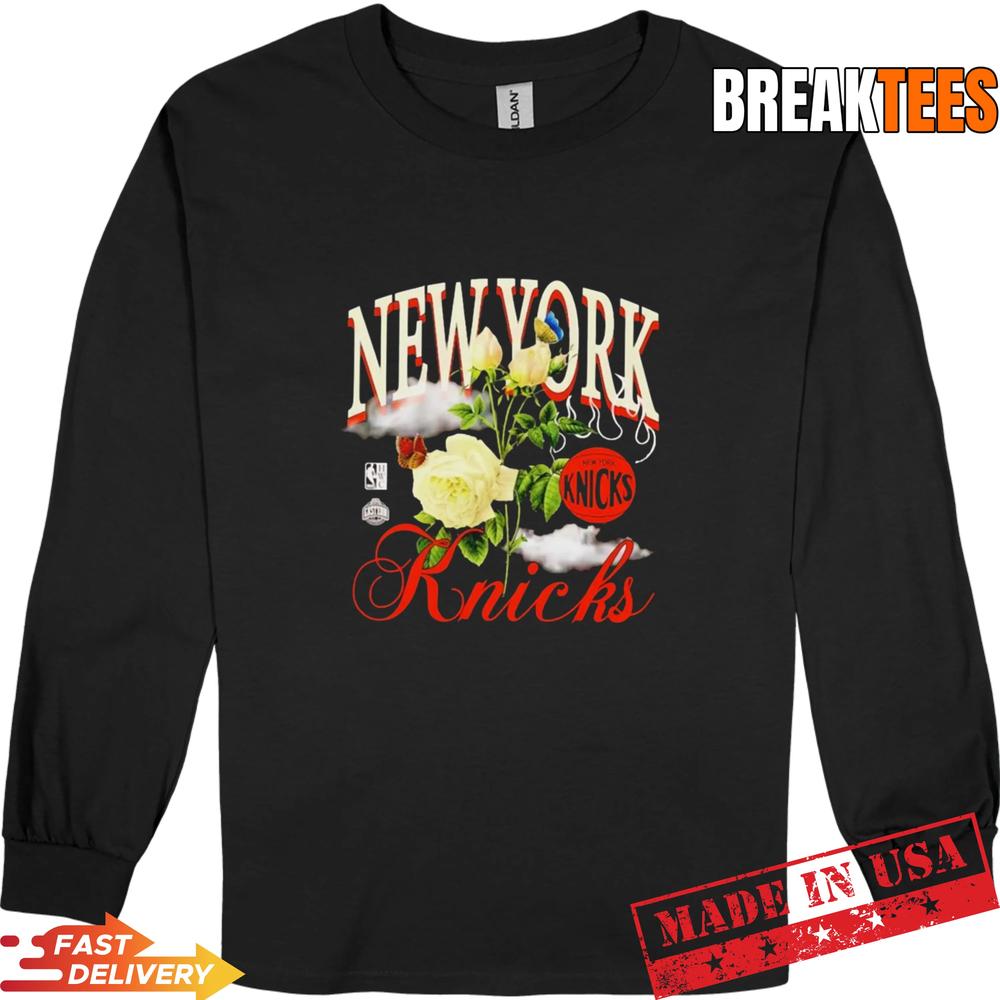 New York Knicks Floral Graphic T-Shirt