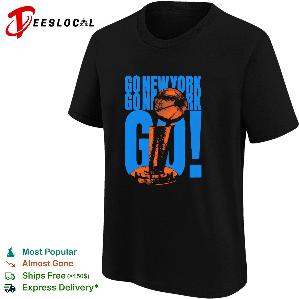New York Knicks Go New York Go New York Go Championship Trophy shirt