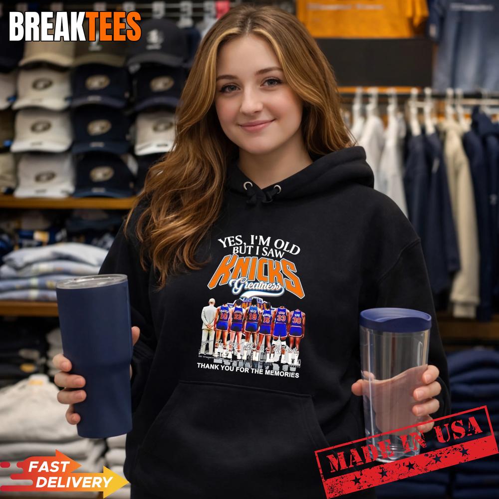 New York Knicks Greatness Thank You For The Memories Graphic Shirt