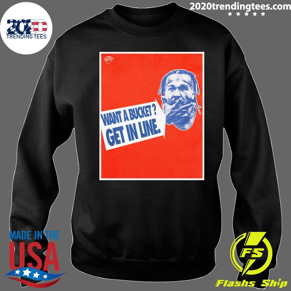 New York Knicks Jalen Brunson Want A Bucket Get In Line Shirt