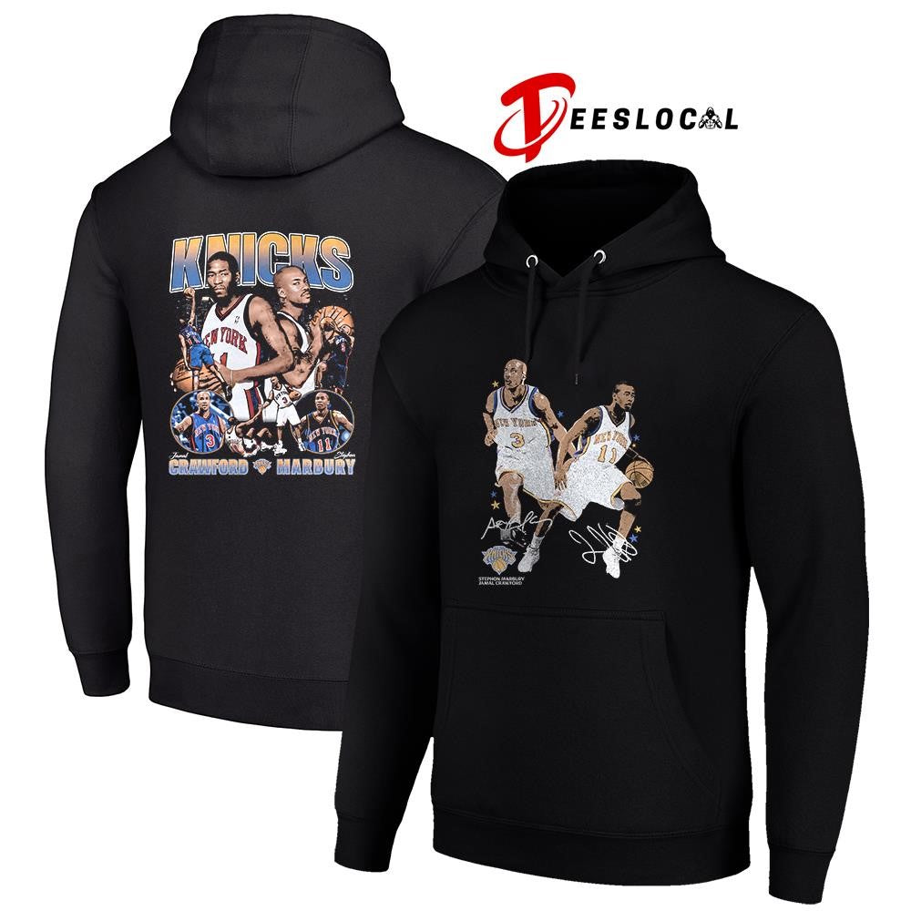 New York Knicks Jamal Crawford x Stephon Marbury signature graphic shirt