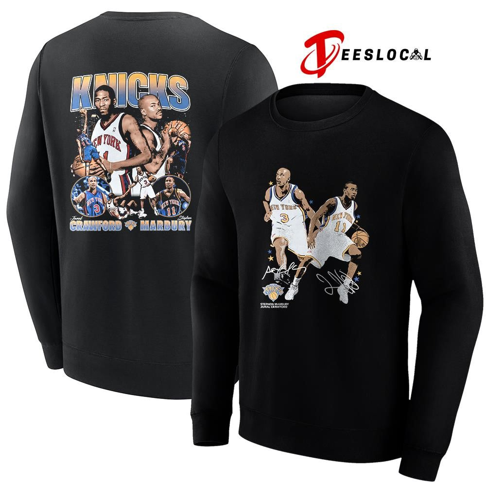 New York Knicks Jamal Crawford x Stephon Marbury signature graphic shirt