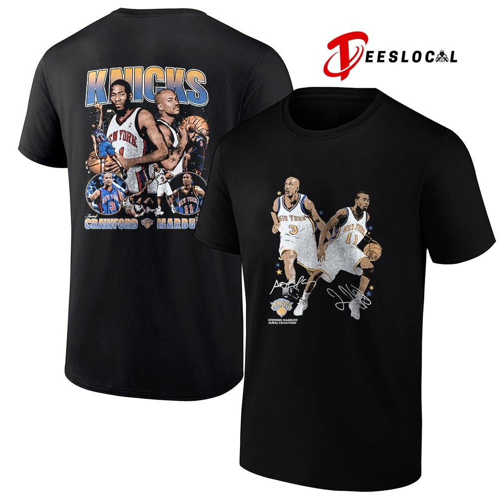 New York Knicks Jamal Crawford x Stephon Marbury signature graphic shirt