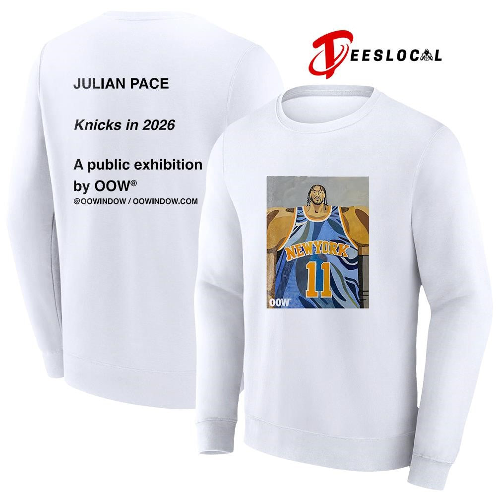 New York Knicks Julian Pace Knicks in 2026 a public exhibition art shirt