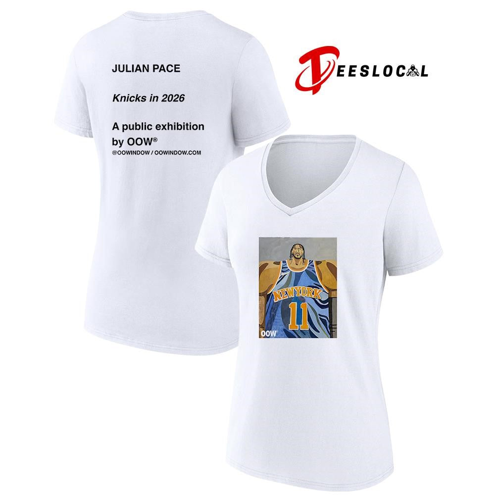 New York Knicks Julian Pace Knicks in 2026 a public exhibition art shirt