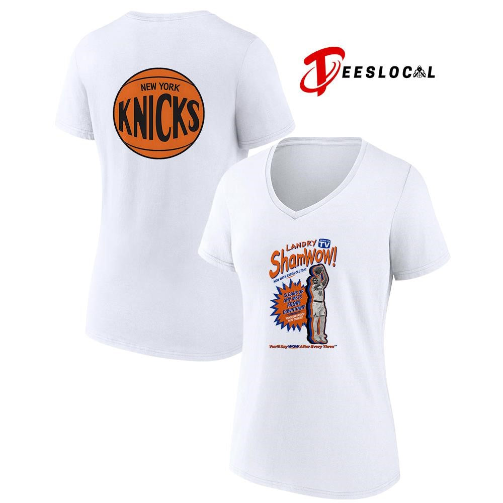 New York Knicks Landry Shamwow you’ss say wow after every three graphic shirt