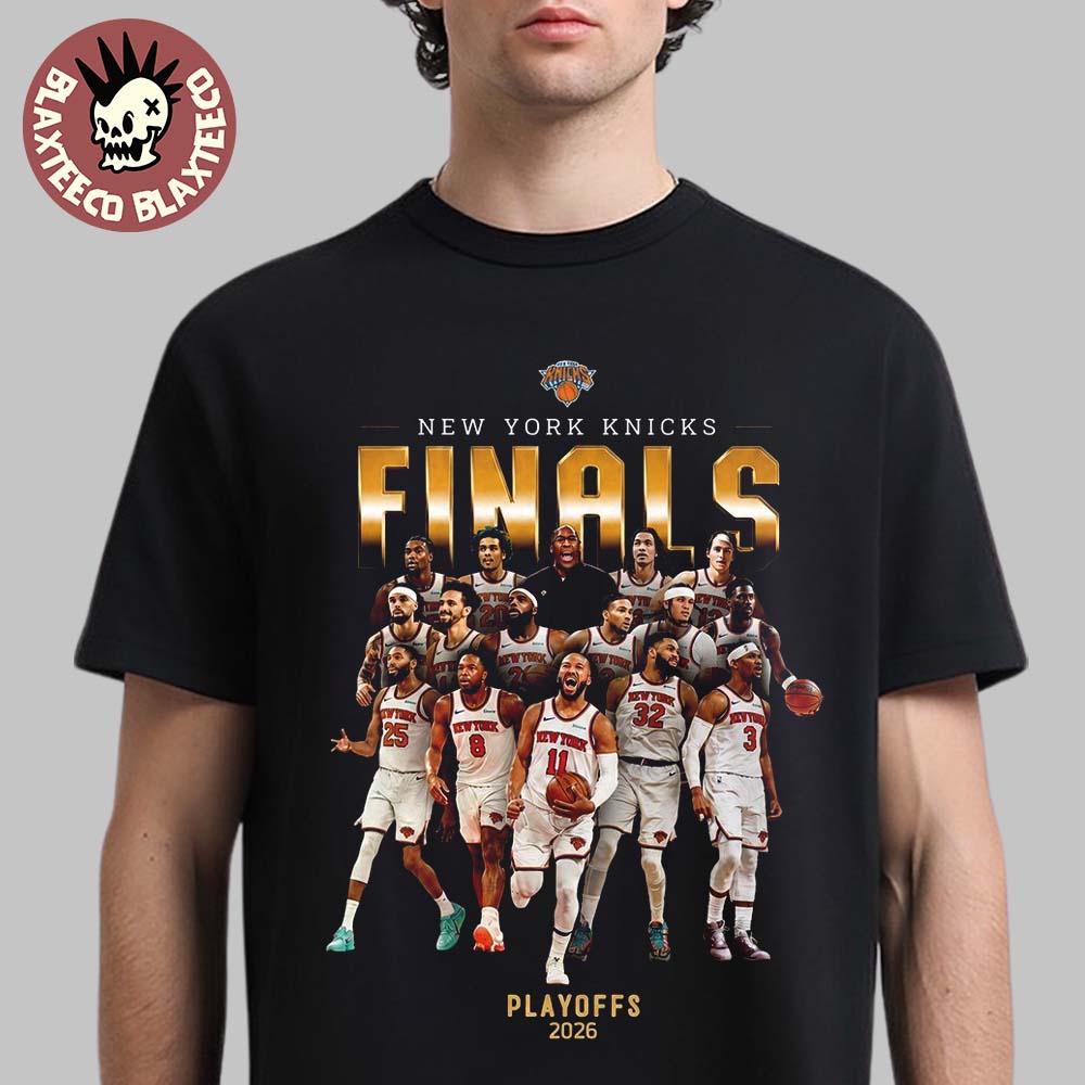 New York Knicks NBA Finals 2026 Game 3 Home Team T-Shirt
