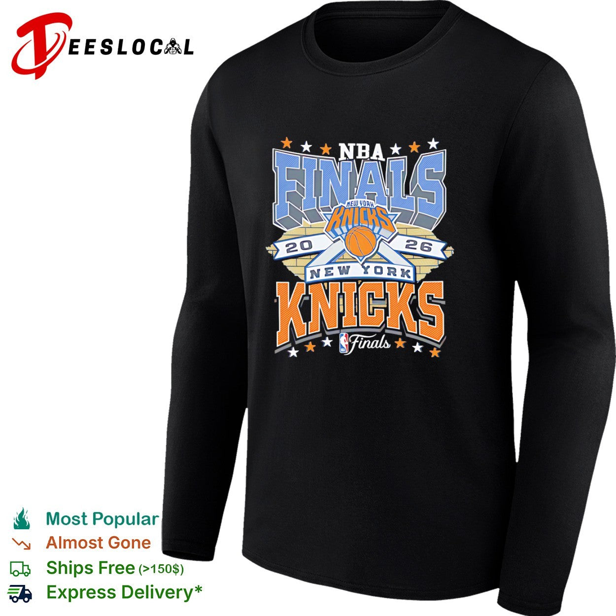 New York Knicks NBA Finals 2026 shirt