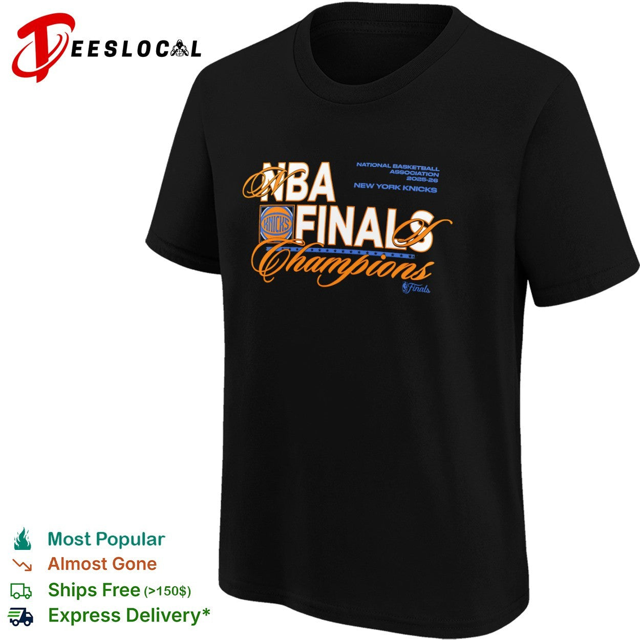New York Knicks NBA Finals Champions 2025 26 National Basketball Association shirt