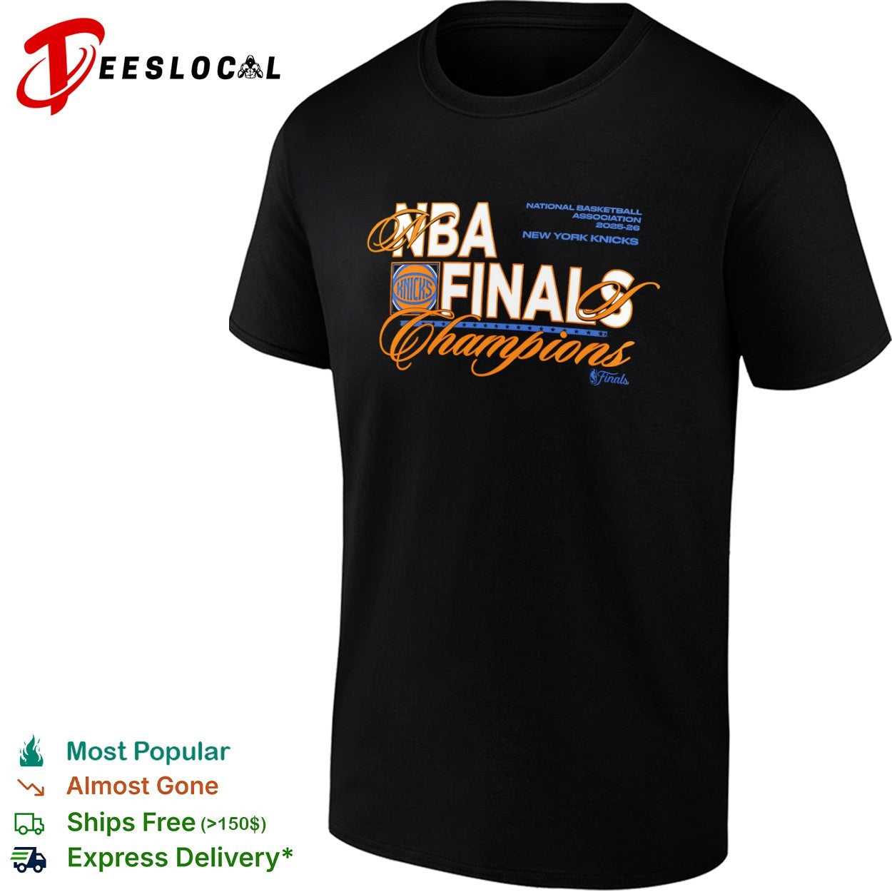 New York Knicks NBA Finals Champions 2025 26 National Basketball Association shirt