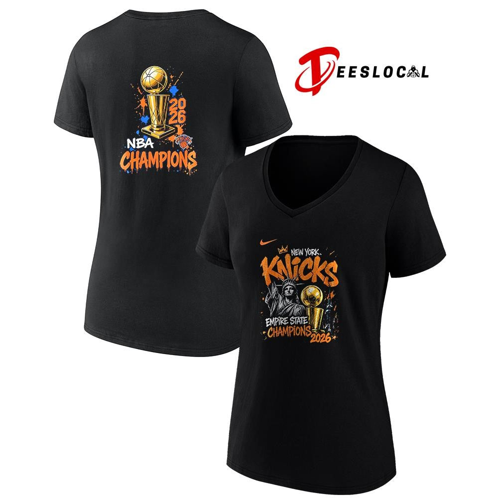 New York Knicks NBA Finals Champions Empire State champs empire state champions graphic shirt
