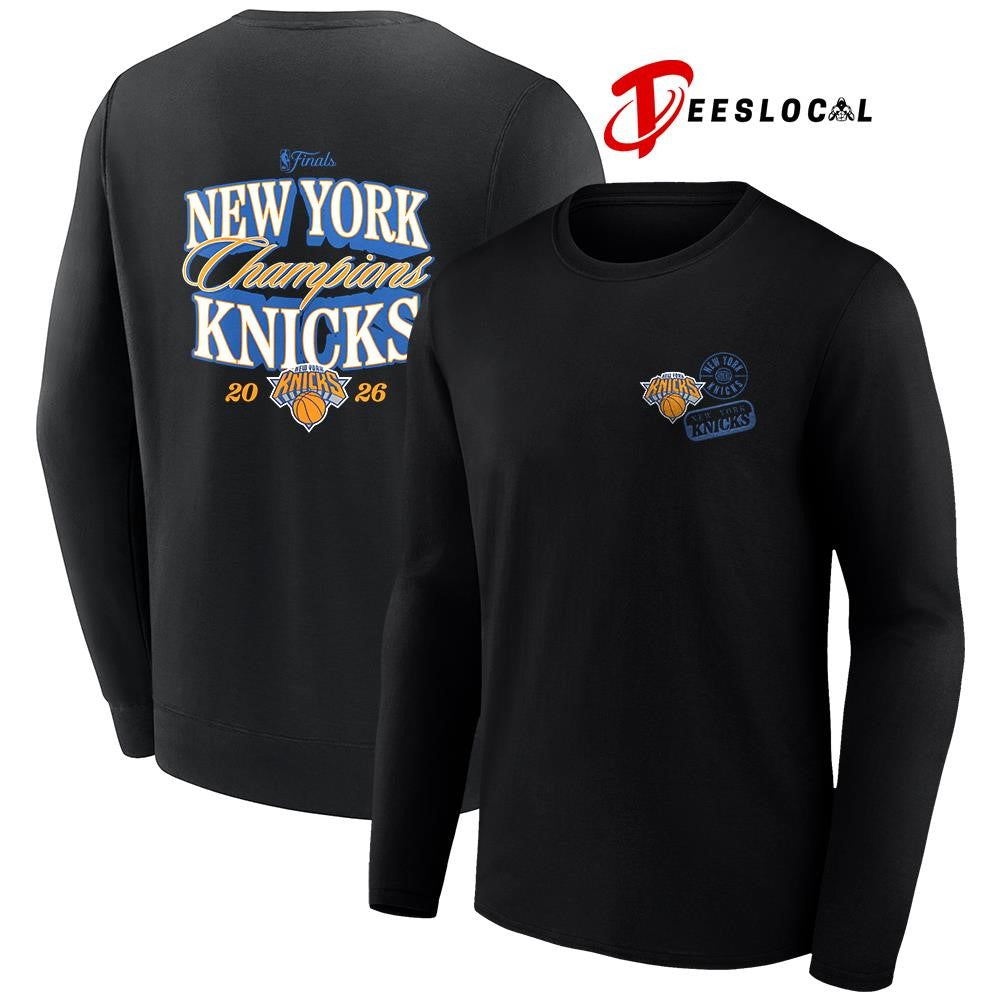 New York Knicks NBA Finals Champions legacy graphic shirt
