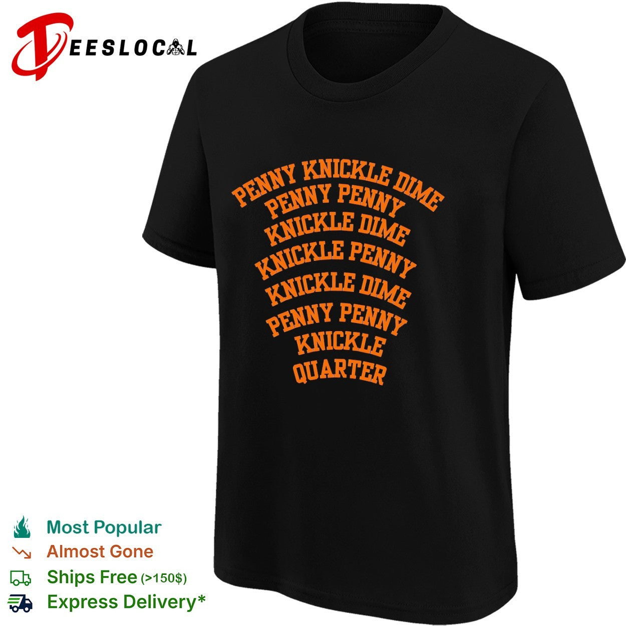 New York Knicks NBA Penny Knickle Dime Shirt