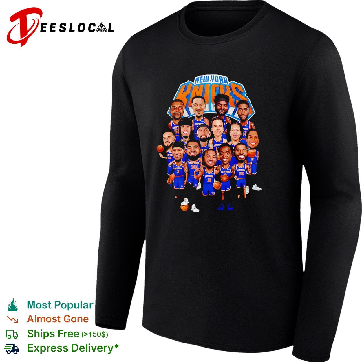 New York Knicks NBA Players Team shirt