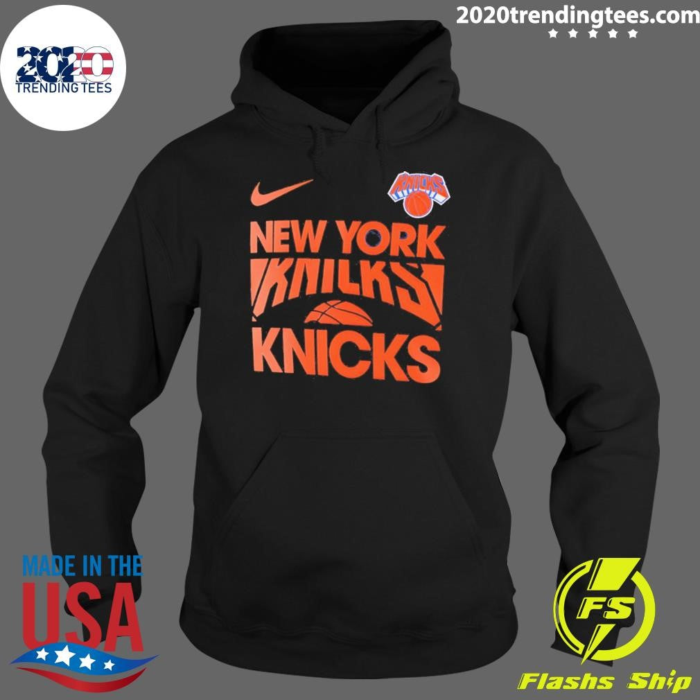 New York Knicks Nike Logo Nba Playoffs Final 2026 Shirt