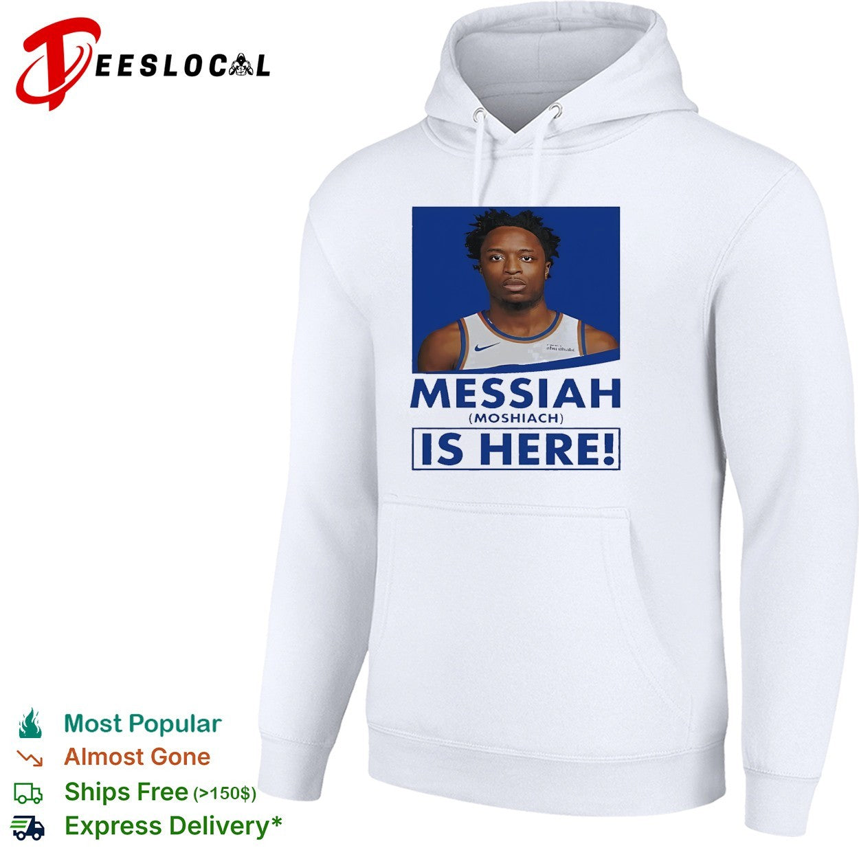 New York Knicks OG Anunoby Messiah Moshiach is here fan poster shirt