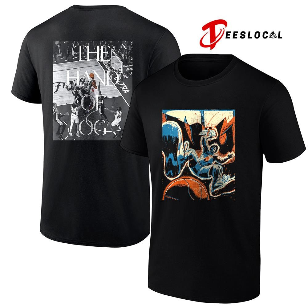 New York Knicks OG Anunoby the hand of OG art graphic shirt