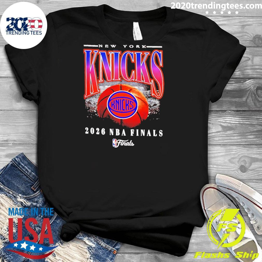 New York Knicks Outerstuff Youth 2026 NBA Finals Bold Shirt