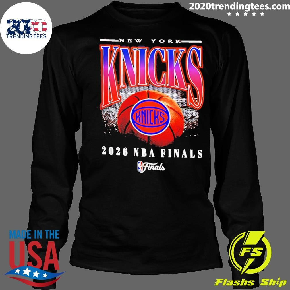 New York Knicks Outerstuff Youth 2026 NBA Finals Bold Shirt