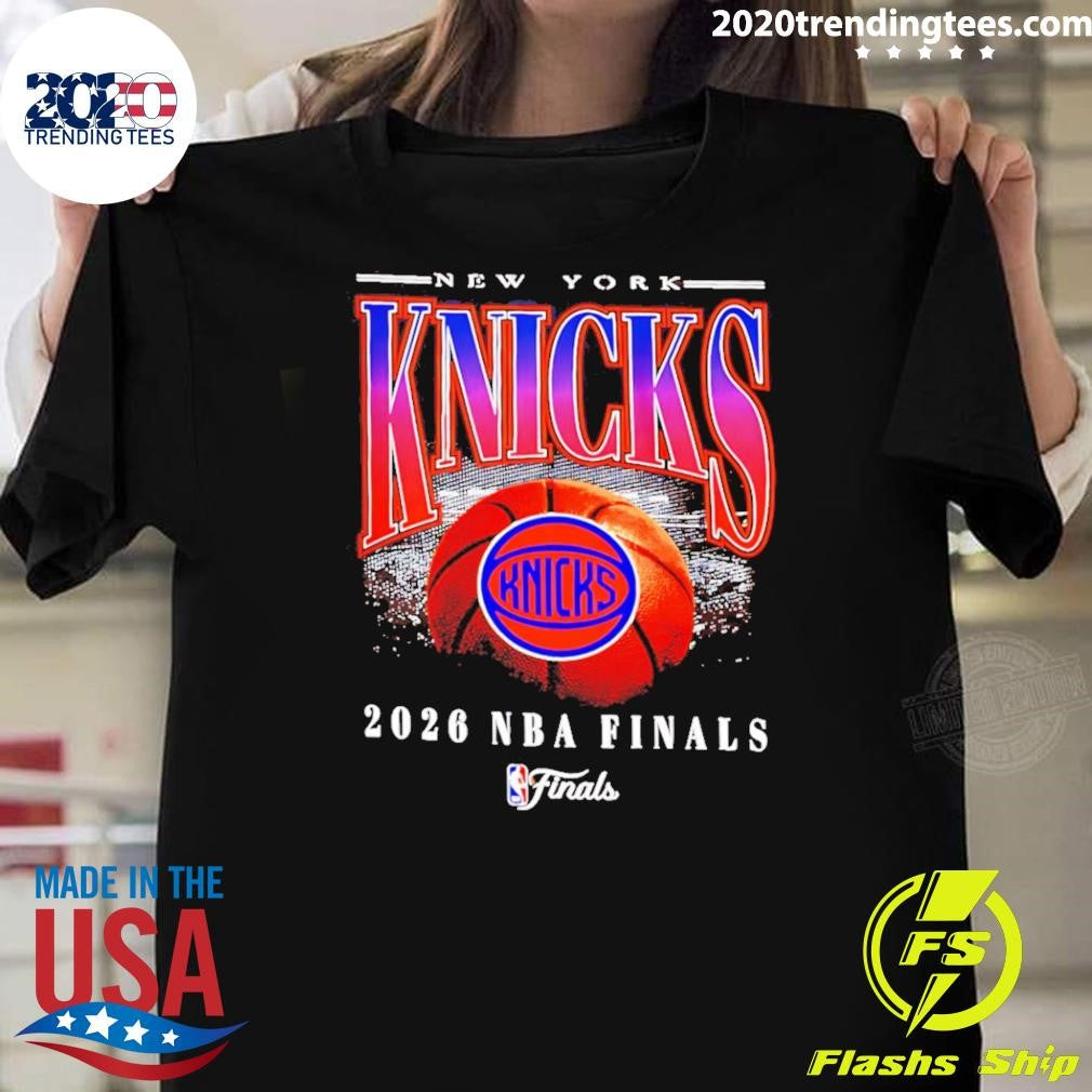 New York Knicks Outerstuff Youth 2026 NBA Finals Bold Shirt