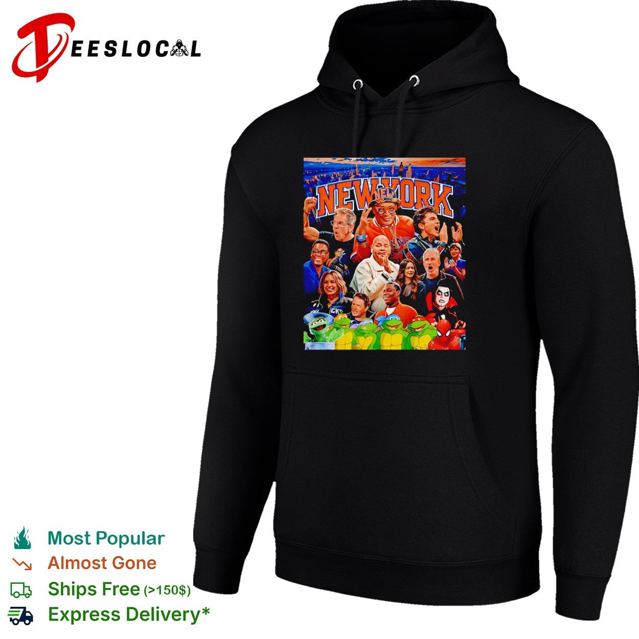 New York Knicks Spike Lee Ben Stiller Chris Rock Timothee Chalamet Fat Joe shirt