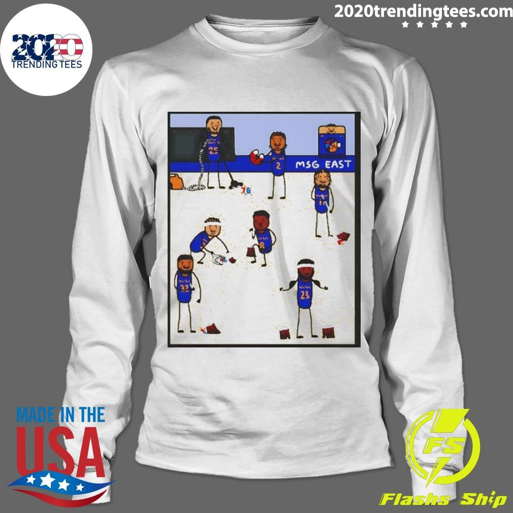 New York Knicks Sweeping Philadelphia 76ers 2026 Playoffs Shirt