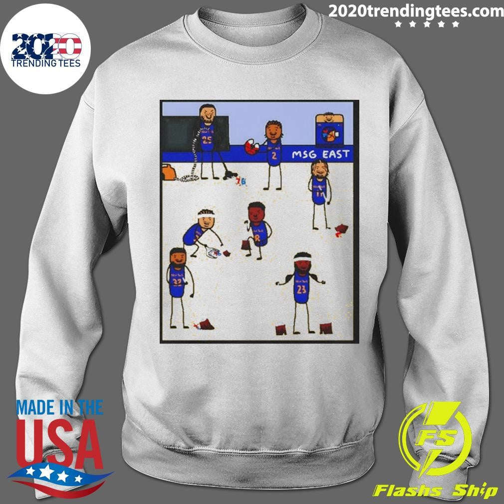 New York Knicks Sweeping Philadelphia 76ers 2026 Playoffs Shirt