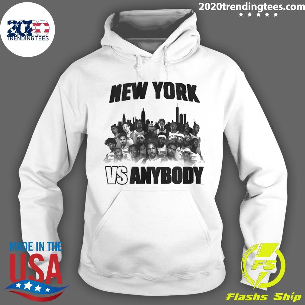 New York Knicks Vs Anybody Basketball 2026 City Skyline Shirt