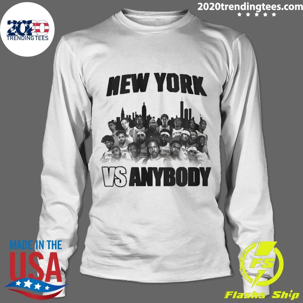 New York Knicks Vs Anybody Basketball 2026 City Skyline Shirt