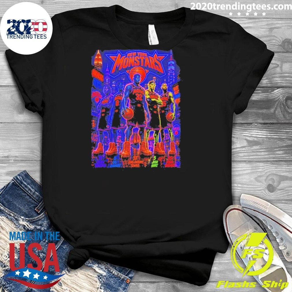 New York Knicks X Space Jam Baketball Shirt