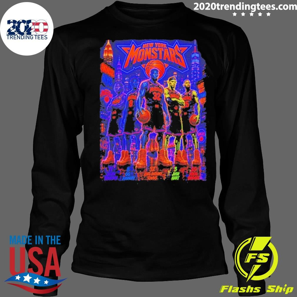 New York Knicks X Space Jam Baketball Shirt