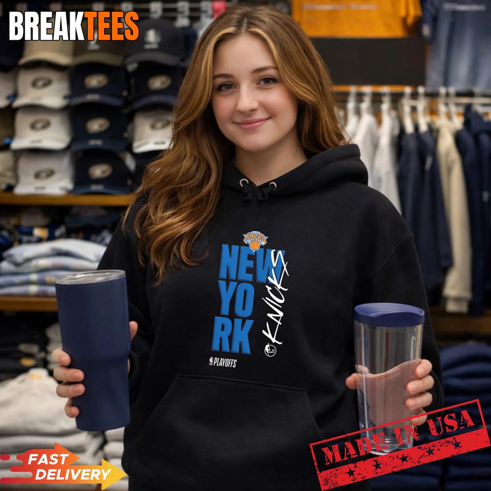 New York Knicks basketball 2026 NBA Playoff logo T-Shirt