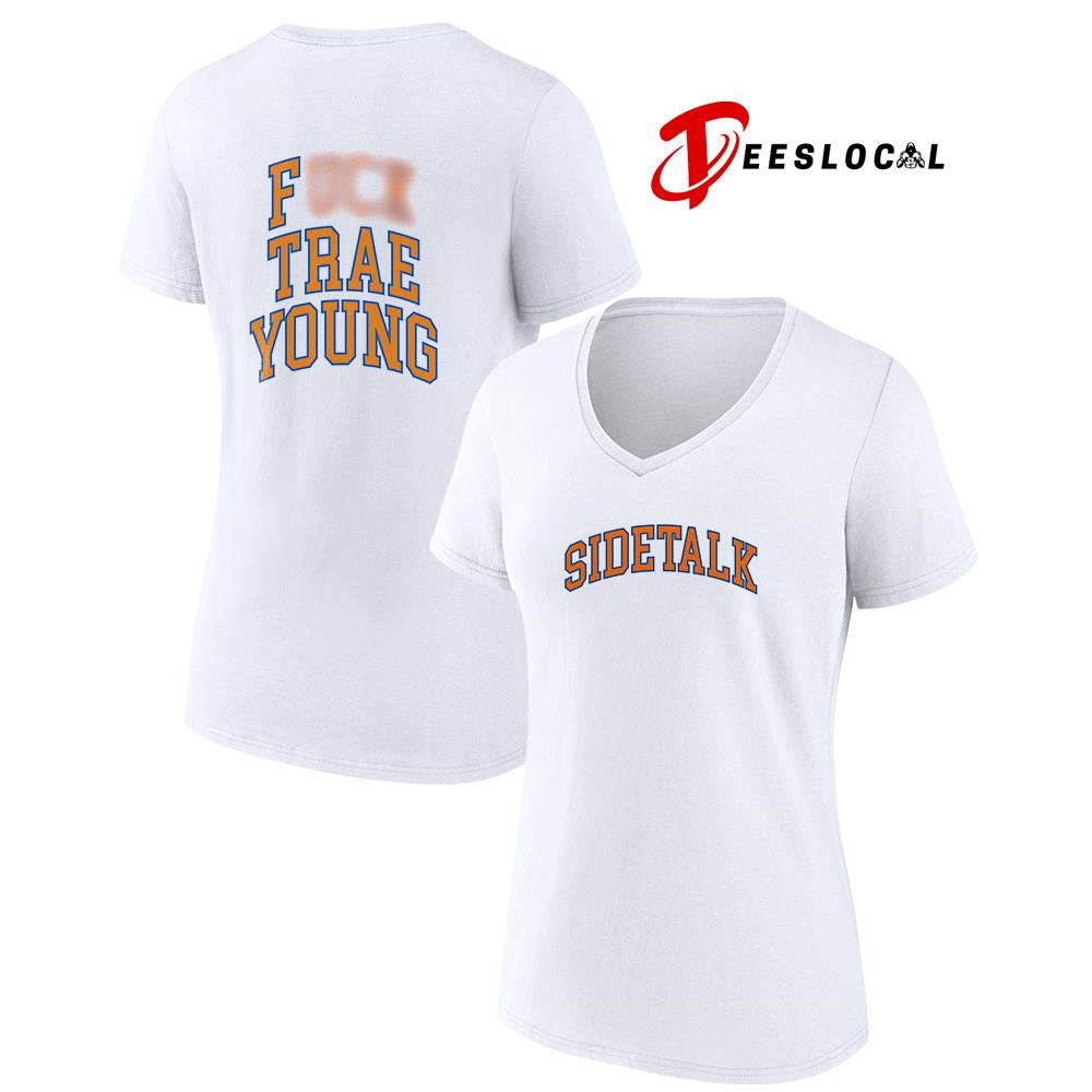 New York Knicks sidetalk fck Trae Young shirt