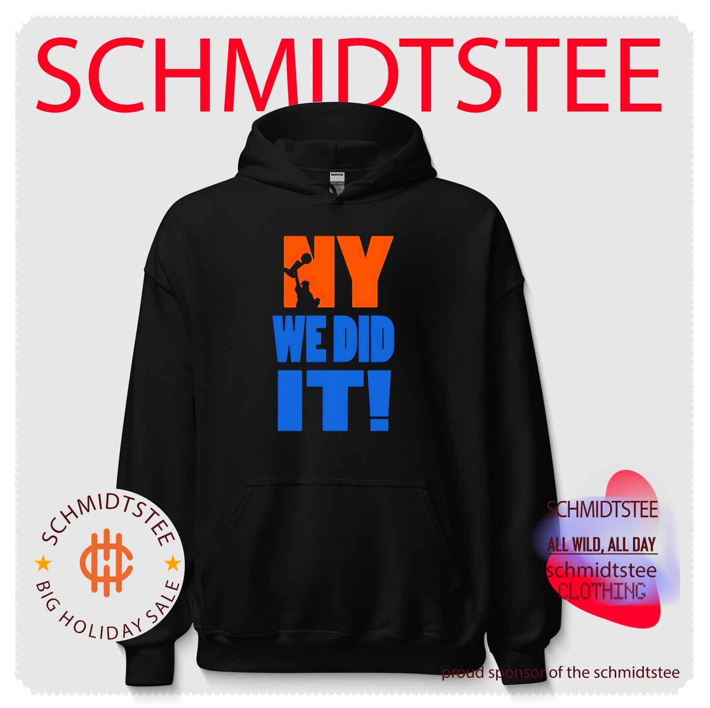 New York Knicks we did it graphic shirt