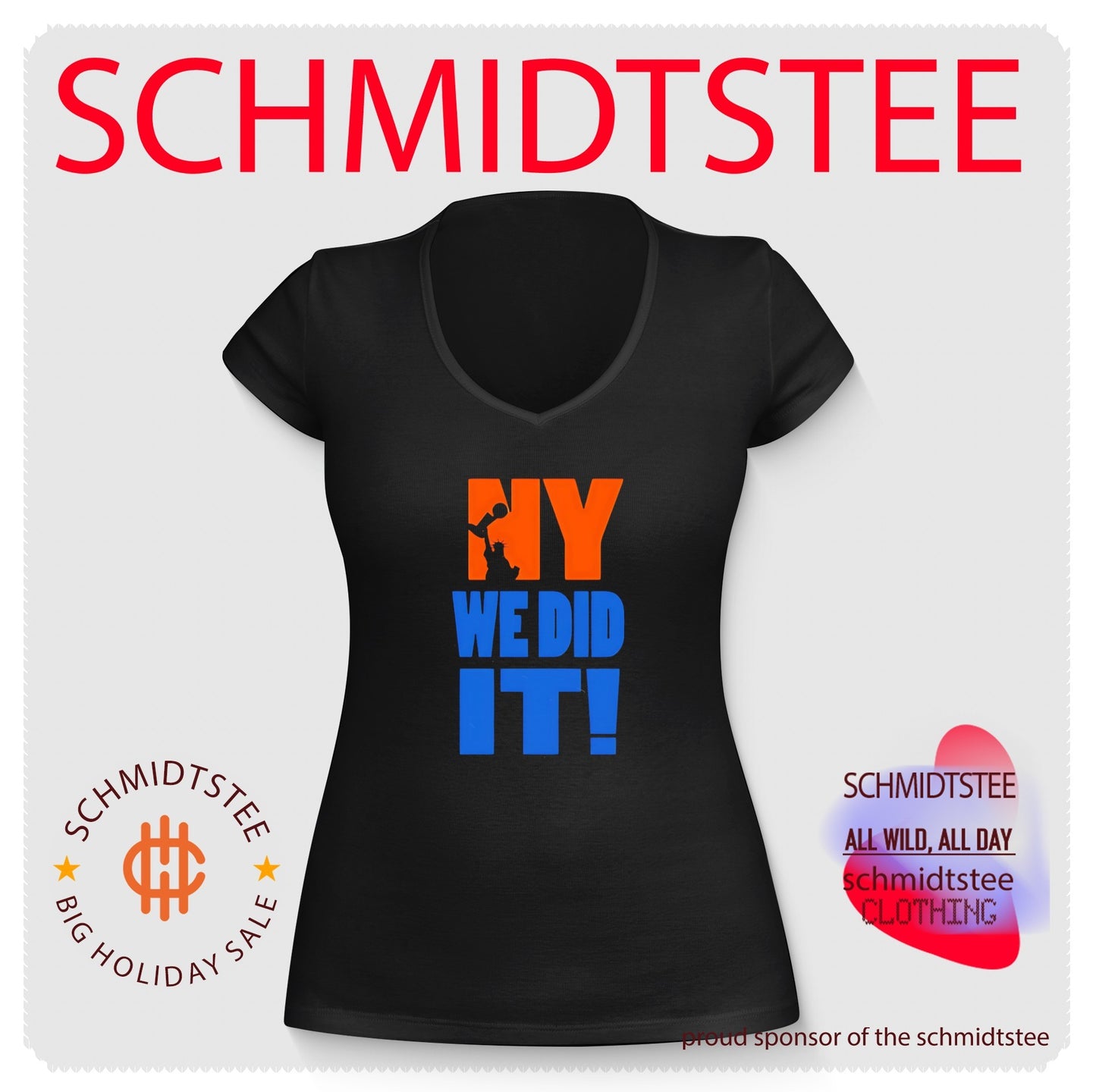 New York Knicks we did it graphic shirt