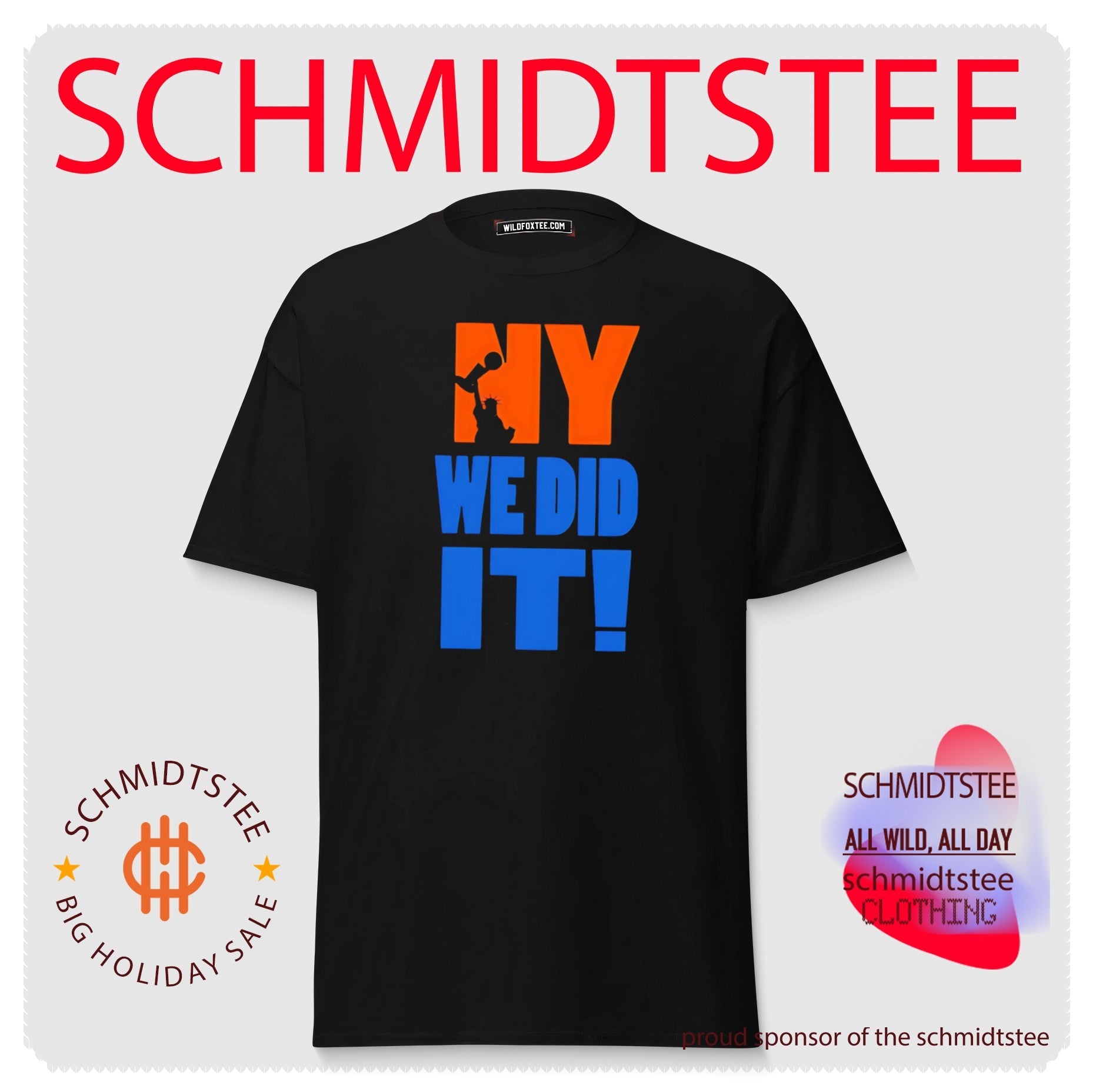 New York Knicks we did it graphic shirt