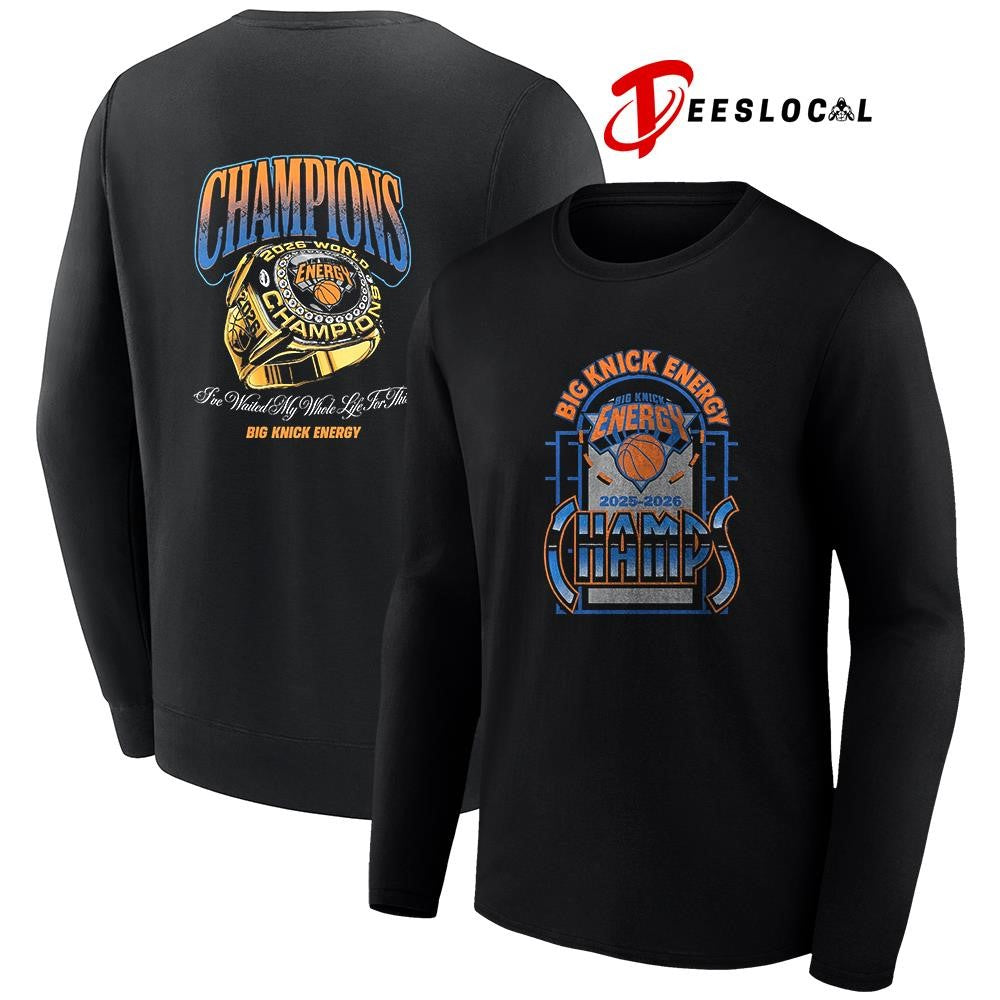 New York Knicks world champs I’ve waited my whole life for this ring shirt