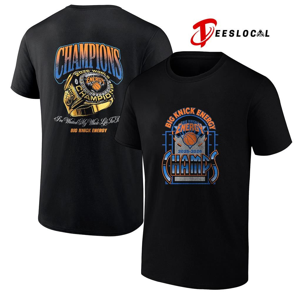 New York Knicks world champs I’ve waited my whole life for this ring shirt