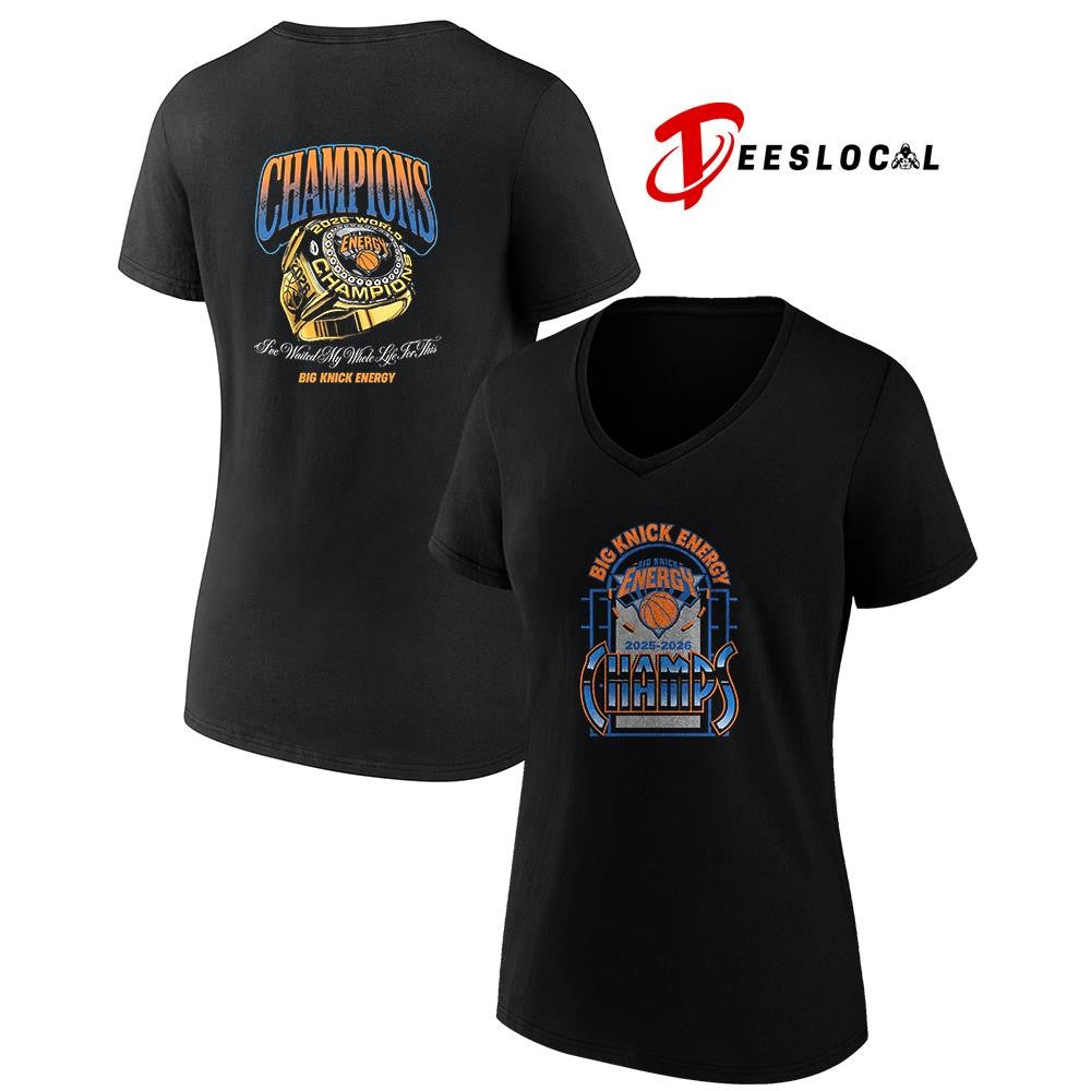 New York Knicks world champs I’ve waited my whole life for this ring shirt