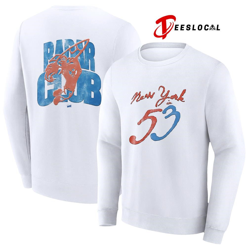 New York Knicks world champs New York in 53 Radar Club shirt