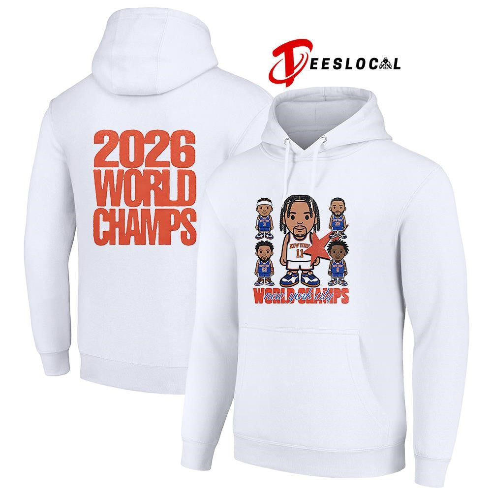 New York Knicks world champs chibi art shirt