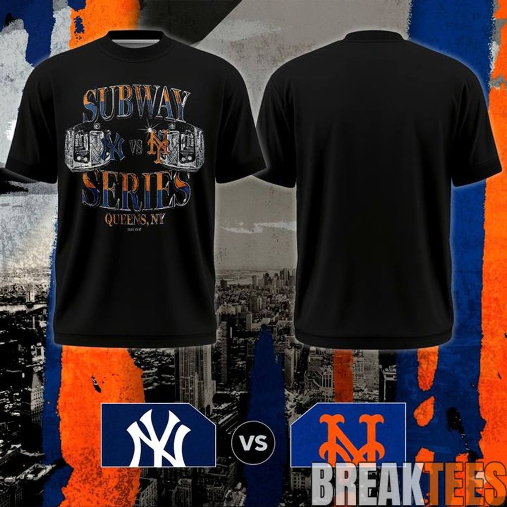 New York Mets 2026 Subway Series Queens T-Shirt