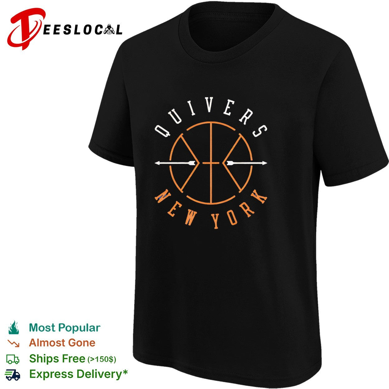 New York Quivers Basketball style New York Knicks shirt